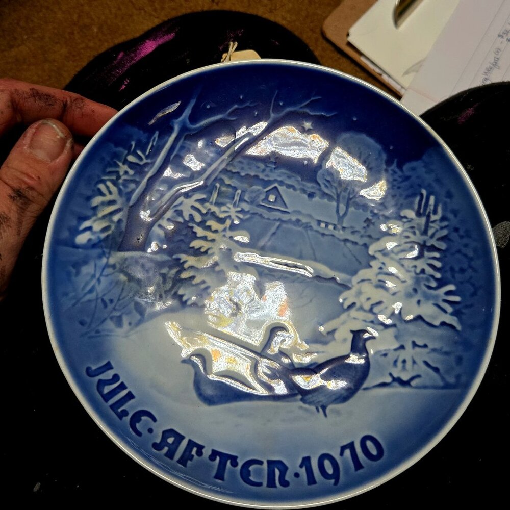 Bing & Grøndahl Christmas plate